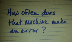 They're thinking it, so why would you refuse to know that?